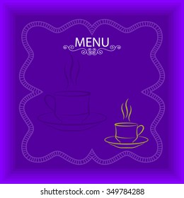 Modelo de Design de Cartão de Menu