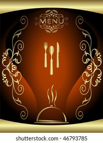 Plantilla de diseño de tarjeta de menú