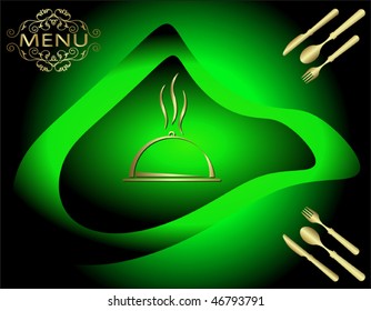 Plantilla de diseño de tarjeta de menú