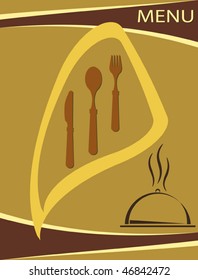 Plantilla de diseño de tarjeta de menú