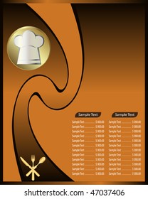 Menu Card Design template