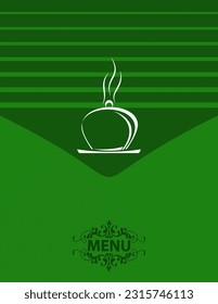 Menu Card Design Template Vector Art Illustration