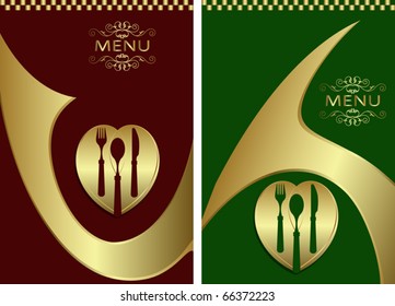 Plantilla de tarjeta de menú