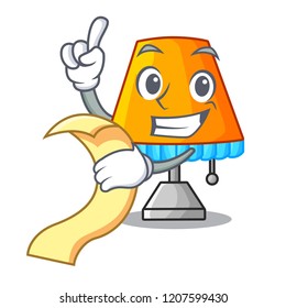 With menu cartoon decorative table lamp in living room