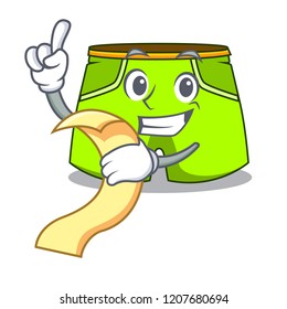 With menu cartoon shorts style for the swimming