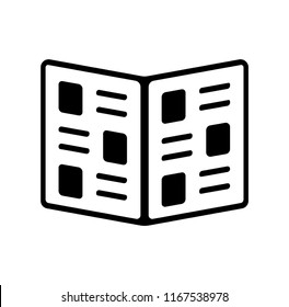 menu / catalog / newspaper icon