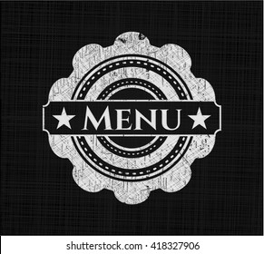 Kreide-Symbol auf der Tafel
