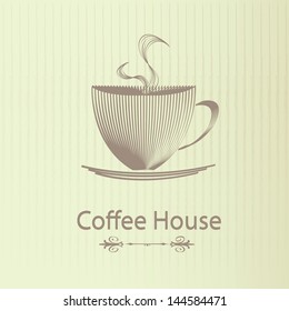 Menu for coffee house
