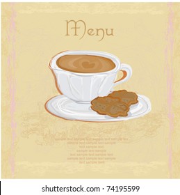 menu coffee shop