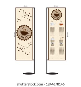 menu coffee shop cafe restaurant template design hand drawing graphic