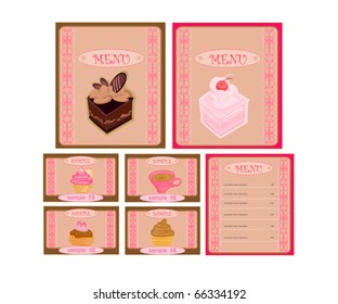 menu coffee shop and restauran