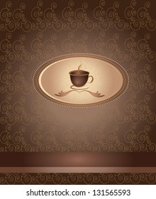 Menu coffee vector