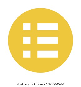menu color glyph icon