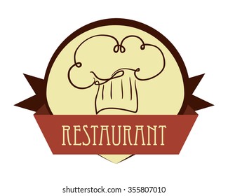 Menu concept with restaurant icons design, vector illustration 10 eps graphic.