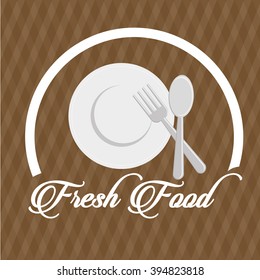 menu and cutlery design