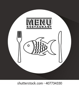 menu delicious food  design 