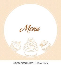 Menu design for cafe and restaurant