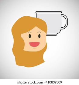 menu design, flat illustration