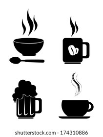 menu design over  white background vector illustration    