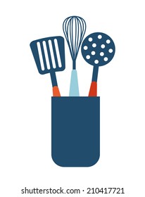 menu design over white  background vector illustration