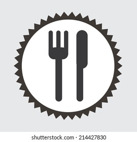 menu design over  white   background vector illustration