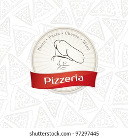 Menu design pizzeria