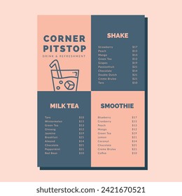 MENU DESIGN - Ready to Print