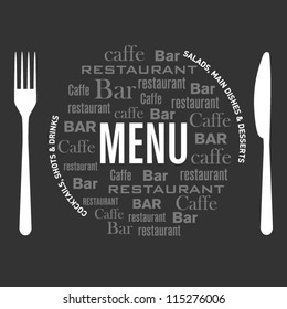 Menu design for restaurant