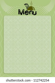 Modelo de Design de Menu