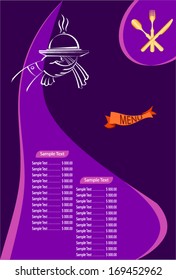 Menu Design Template
