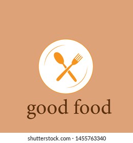 menu designe on the spoon and fork