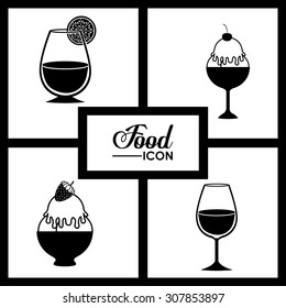 Menu  digital design, vector illustration eps 10