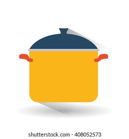 menu equipment design over white background, vector illustration