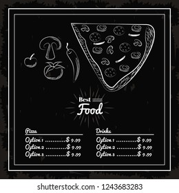 menu fast food
