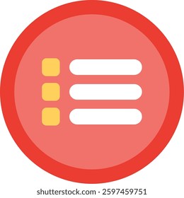 Menu Flat Illustration Vector Design