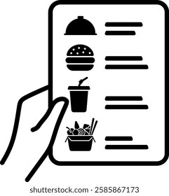 menu food order food delivery restaurant foods meal cook 6803