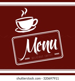menu good coffee design, vector illustration eps10 graphic 