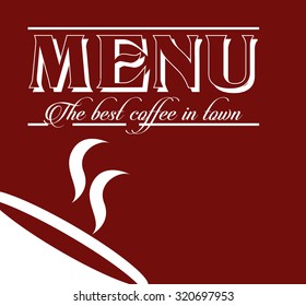 menu good coffee design, vector illustration eps10 graphic 
