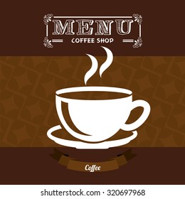 menu good coffee design, vector illustration eps10 graphic 