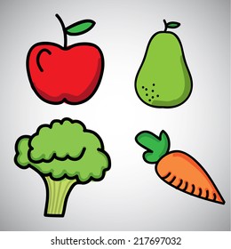menu graphic design , vector illustration