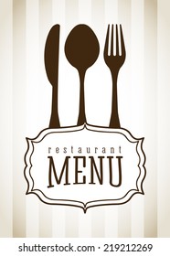 menu graphic design , vector illustration