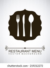 menu graphic design , vector illustration