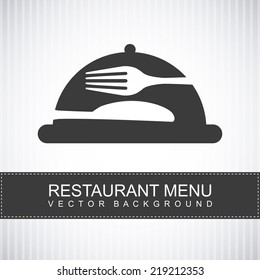 menu graphic design , vector illustration
