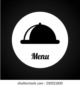 menu graphic design , vector illustration