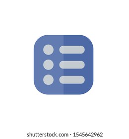 Menu Icon , App Logo, E-Commerce Symbol .
