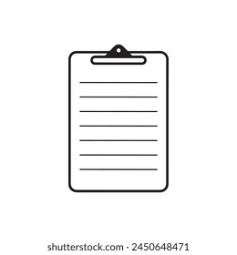 Icono de menú. Icono de menú negro sobre fondo blanco. Ilustración vectorial