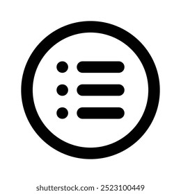 Menu icon design in trendy style, up for premium use