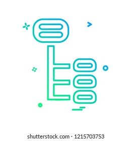 Menu icon design vector