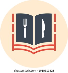 Menu icon. Food menu icon. Restaurant food menu, food price list, lunch, dinner, breakfast food item list icon. Restaurant menu icon.