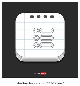 menu icon - Free vector icon